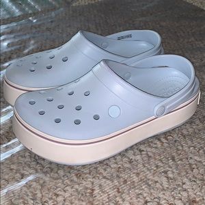 Crocband Platform Clog
